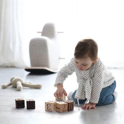 Capture your baby’s growth with these Montessori Nordic Wooden Baby Milestone Blocks. Made from high-quality, non-toxic wood, they are perfect for commemorating age milestones. Ideal as baby photography props or a baby shower gift. Available in 3 or 6-piece sets with a free cloth bag and gift box