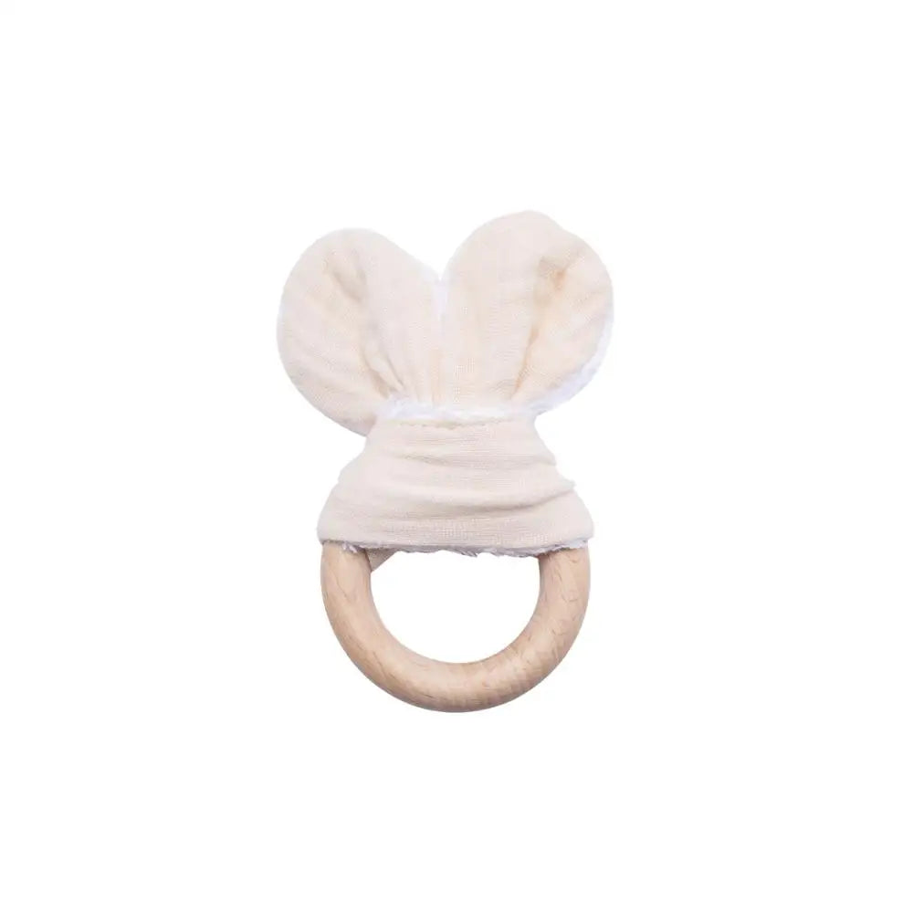 Discover our unisex wooden baby rattle teether, designed in a cute mouse shape with food-grade, non-toxic wooden material. Perfect for ages 0-24 months, this rattle helps relieve teething pain safely. Easy to clean with a damp towel