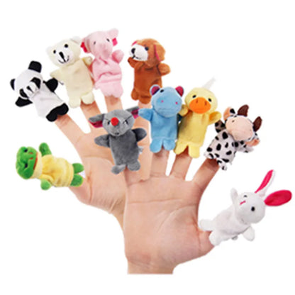 Montessori Finger Puppets for interactive storytelling and early learning at BubeBaby