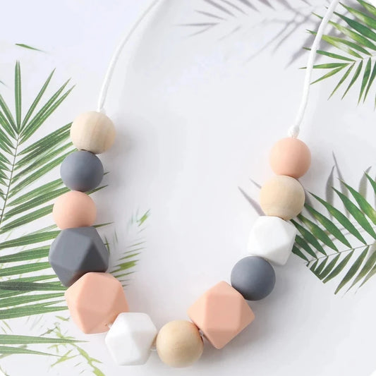 Discover our BabyLove Silicone Teether Beads, crafted from food-grade silicone and free from BPA, PVC, latex, phthalates, and nitrosamines. Soft, safe, and non-toxic, these teething beads are ideal for babies 0-12 months. Perfect for soothing gums and versatile as teething toys or necklace beads. PLEASE NOTE, all LOOSE beads are a CHOKING HAZARD and need to be threaded on an anti-break NYLON THREAD!