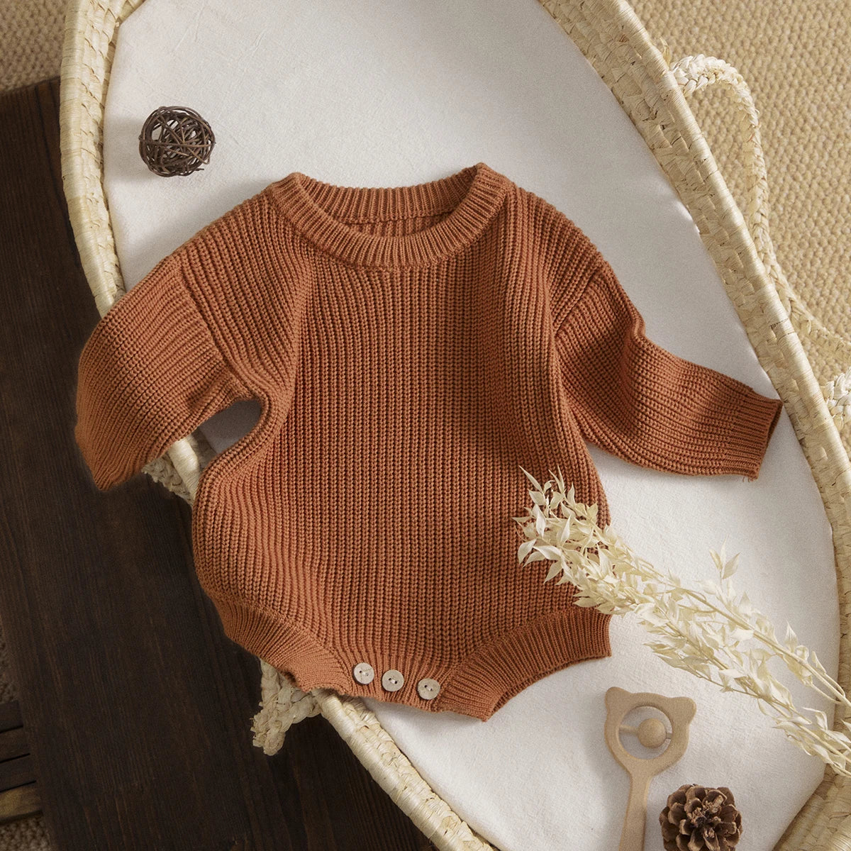 Babylove Knitted Jumpsuit Romper