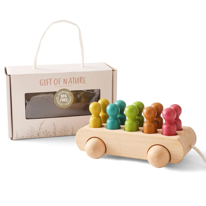 American Montessori International Wooden Train