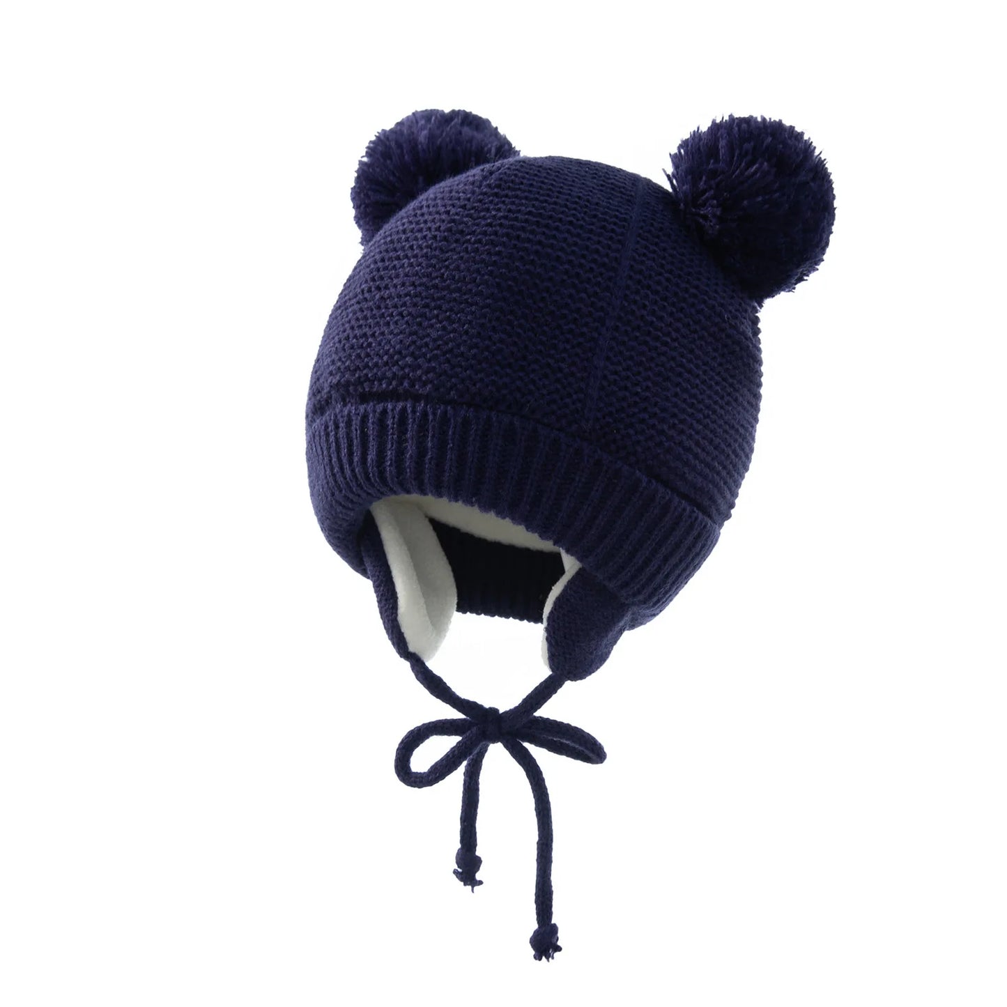 Shop the BabyLove Winter Knitted Bonnet at BubeBaby, perfect for keeping little ones warm in winter. Made from soft acrylic, this unisex bonnet features a solid pattern and ear protection design