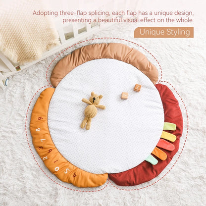 Discover our versatile cotton floor mat, perfect for infants aged 0-2 years. only from Bubebaby Bablylove. With a 100cm diameter and 3cm thickness, this unisex mat is ideal for tummy time, playtime, or as a comfortable floor covering. Available in various colors to suit your needs. Choose from our selection to find the perfect match for your little one’s space