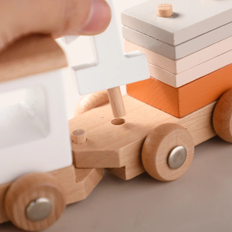 American Montessori International Wooden Train