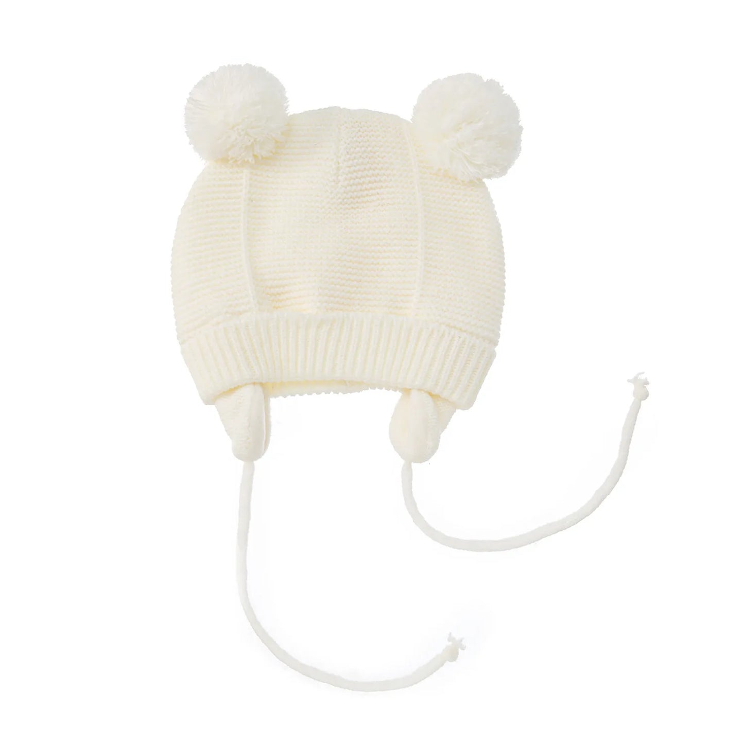 Shop the BabyLove Winter Knitted Bonnet at BubeBaby, perfect for keeping little ones warm in winter. Made from soft acrylic, this unisex bonnet features a solid pattern and ear protection design