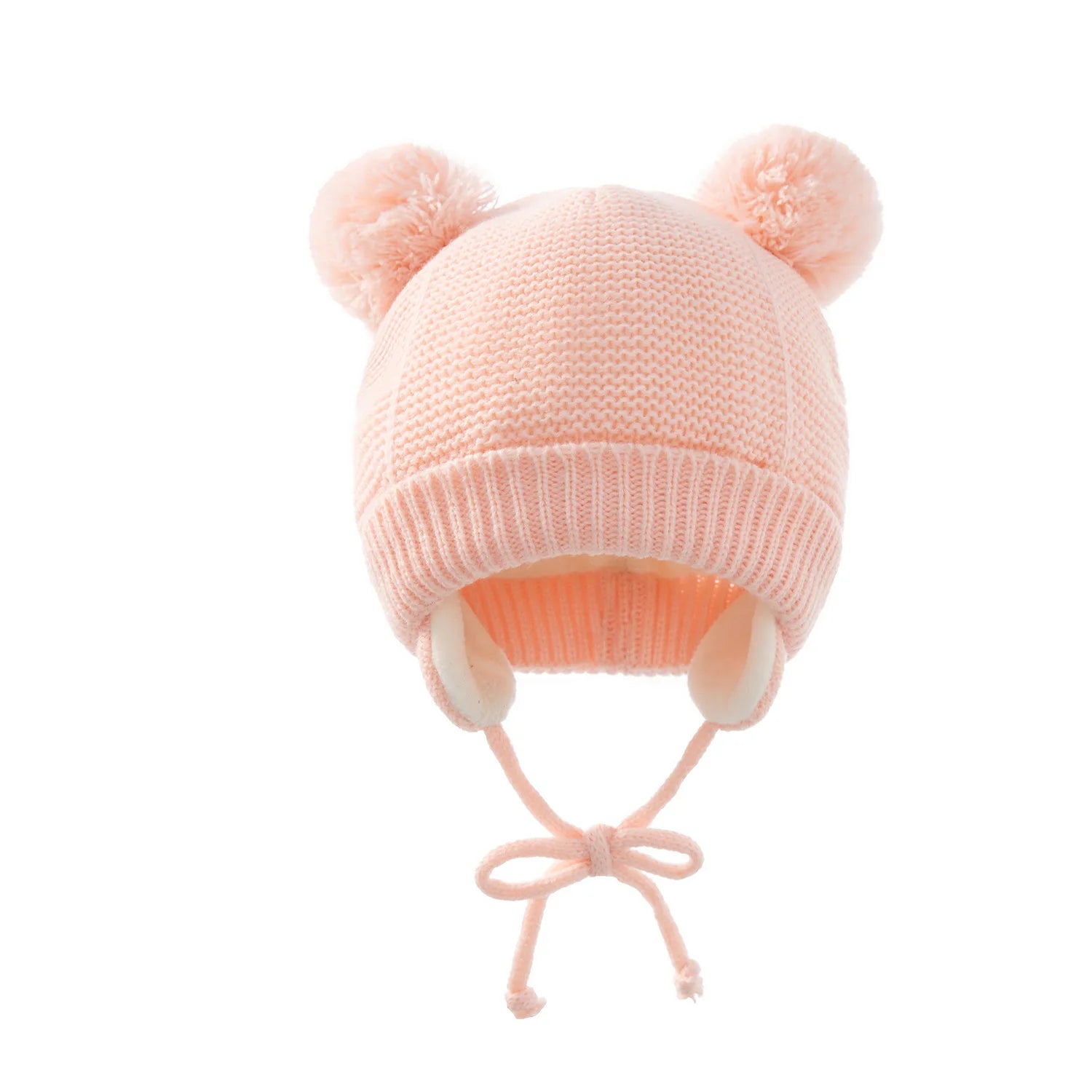 Shop the BabyLove Winter Knitted Bonnet at BubeBaby, perfect for keeping little ones warm in winter. Made from soft acrylic, this unisex bonnet features a solid pattern and ear protection design