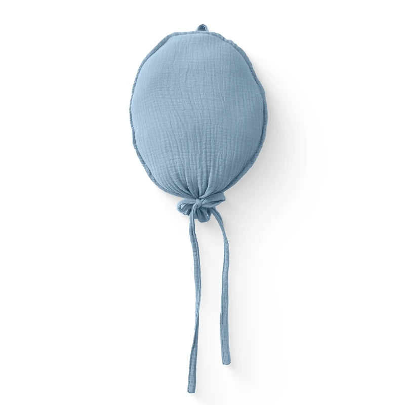 Add a touch of charm to your nursery with our Wall Hung Decorative Balloon Pillow. Perfect for all ages, this unisex pillow adds a whimsical touch to any room. Ideal for newborns, toddlers, and young children, it's a delightful and versatile décor piece for your baby’s space only at BubeBaby