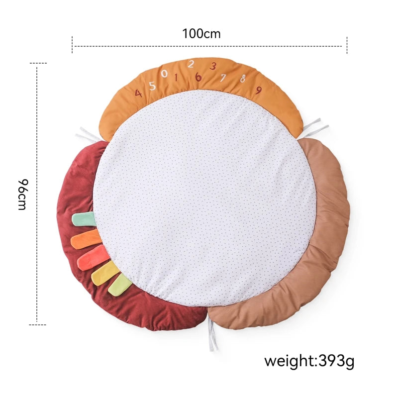 Discover our versatile cotton floor mat, perfect for infants aged 0-2 years. only from Bubebaby Bablylove. With a 100cm diameter and 3cm thickness, this unisex mat is ideal for tummy time, playtime, or as a comfortable floor covering. Available in various colors to suit your needs. Choose from our selection to find the perfect match for your little one’s space