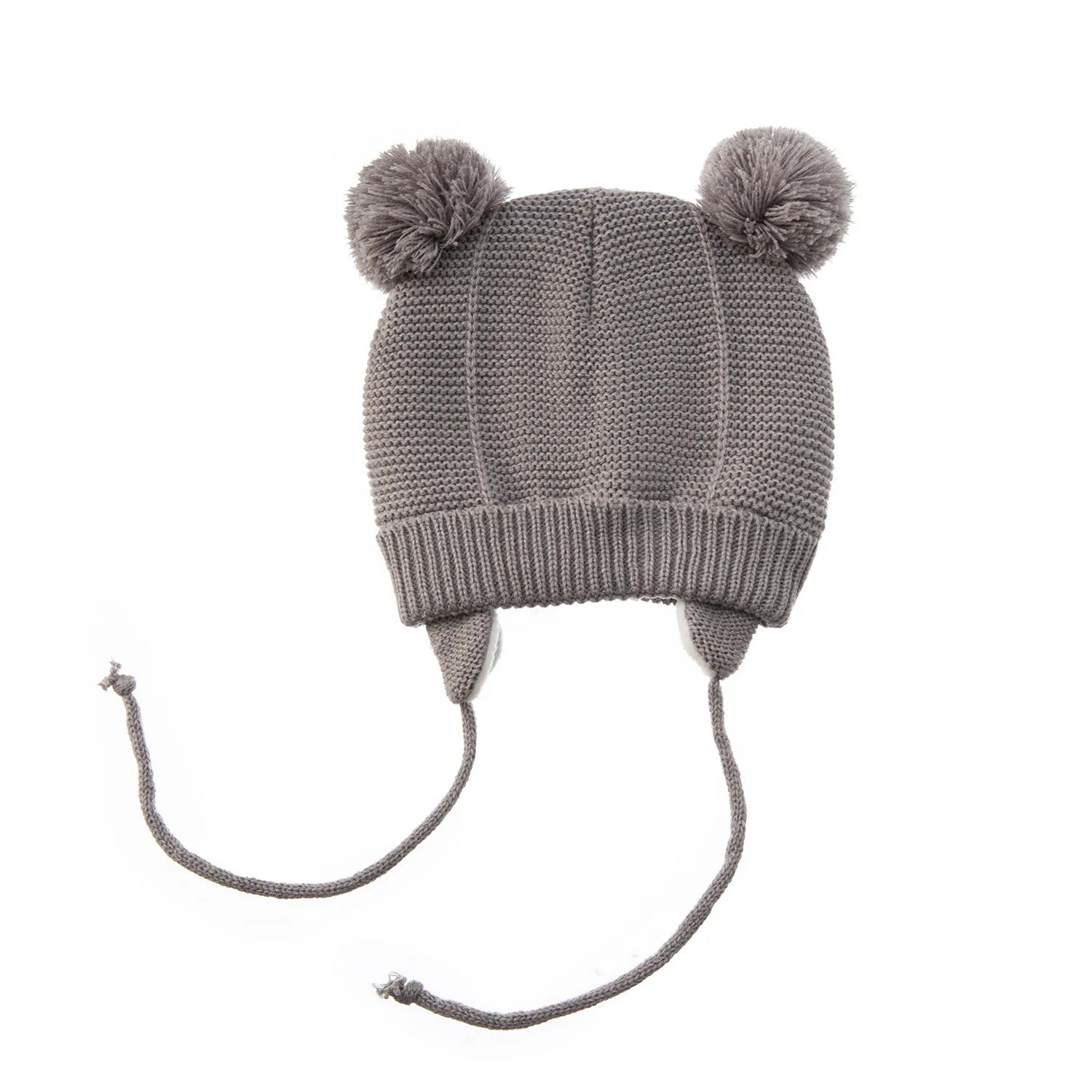 Shop the BabyLove Winter Knitted Bonnet at BubeBaby, perfect for keeping little ones warm in winter. Made from soft acrylic, this unisex bonnet features a solid pattern and ear protection design