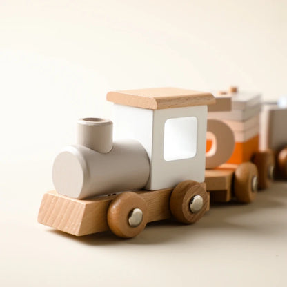 American Montessori International Wooden Train