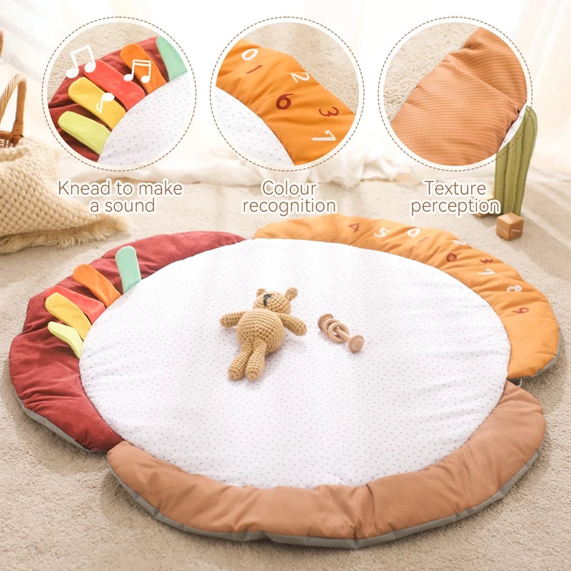 Discover our versatile cotton floor mat, perfect for infants aged 0-2 years. only from Bubebaby Bablylove. With a 100cm diameter and 3cm thickness, this unisex mat is ideal for tummy time, playtime, or as a comfortable floor covering. Available in various colors to suit your needs. Choose from our selection to find the perfect match for your little one’s space