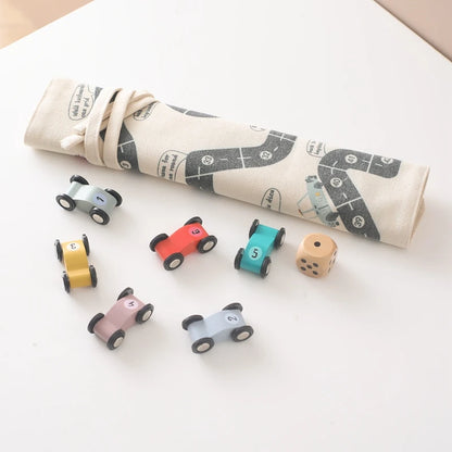 Montessori Traffic Toy Road Map designed for imaginative play and learning at BubeBaby